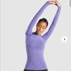 NWT Gym Shark Vital Seamless Long Sleeve XS